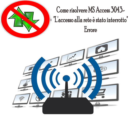 MS Access 3043- "L'accesso alla rete è stato interrotto" Errore