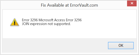 MS Access Partecipa a Expression Not Supported